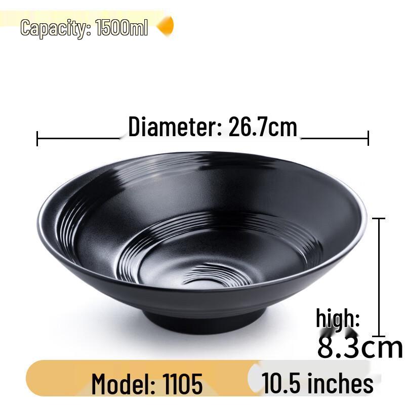 Japanese Style Melamine Ramen Bowl