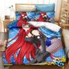 Animation High School DXD Bedding Set Bedroom Bedding Cover Single and Double King Size Quilt Cover Home Textiles 2/3pcs