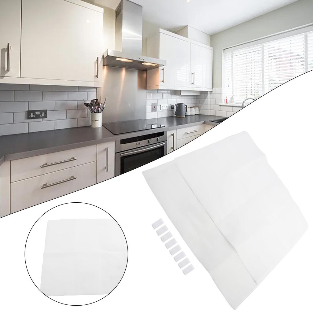 Practical Useful Filter Paper Fan Filter Professional 4 Packs 46*32CM Accessories Cooker Extractor Grease Hood