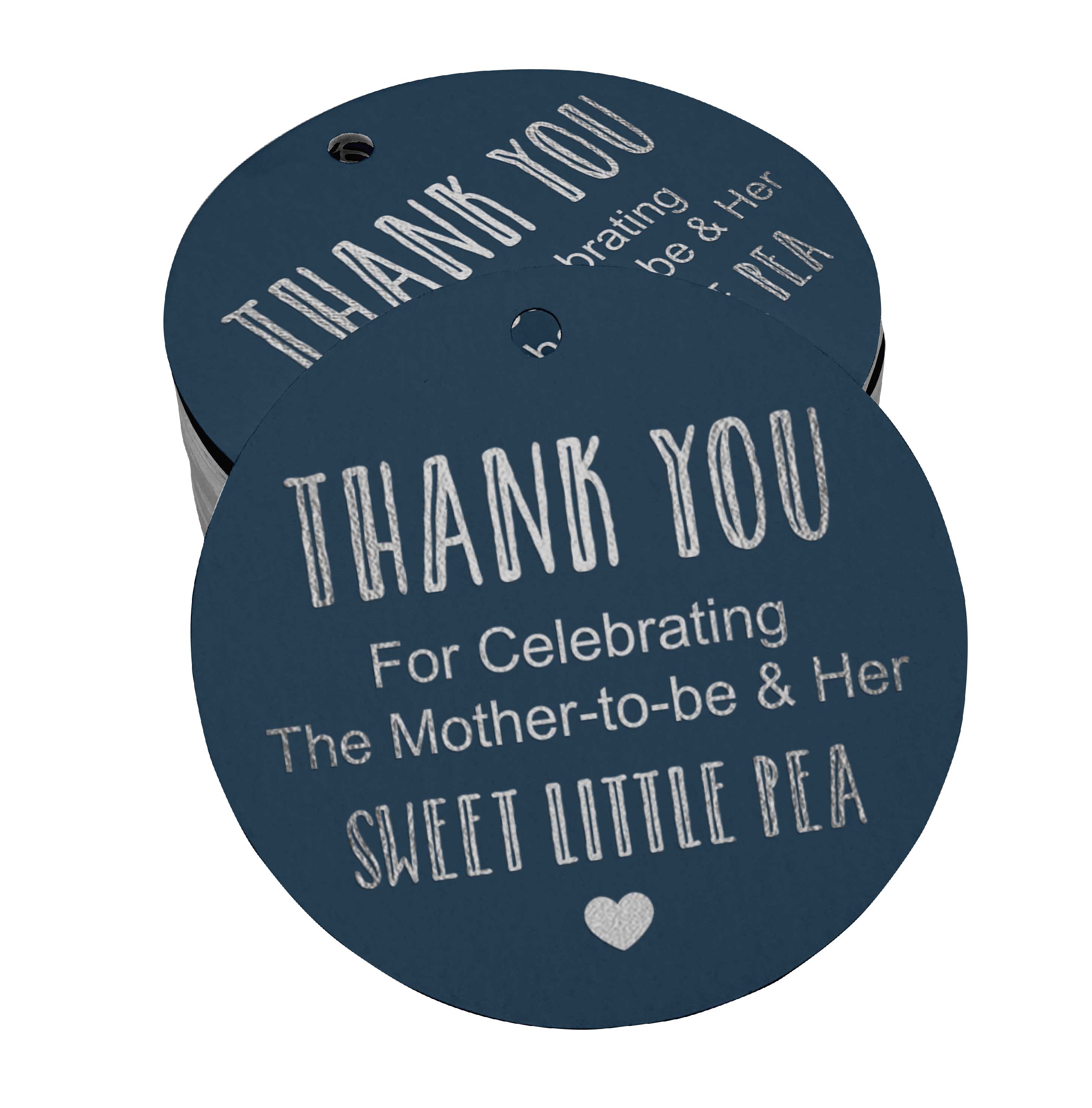 

Inkdotpot Real Gold Foil Thank You For Celebrating The Mother To Be Baby Shower Tags Favor Hang Paper Tags 100 50 Silver Foil Tags синій