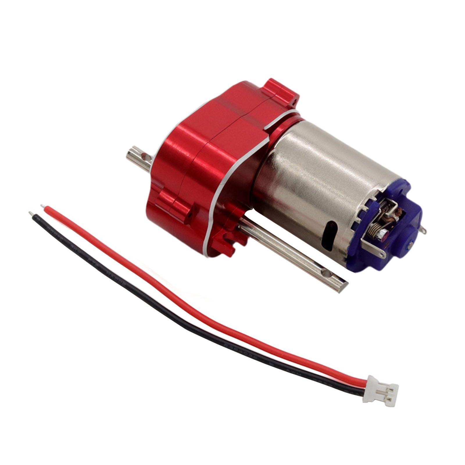 

1/12 RC Car Gearbox Upgrade Accessories Car Model Accessory Transmission Gearbox RC Car Parts for MN78 MN82 Hobby Car Vehicle червоний
