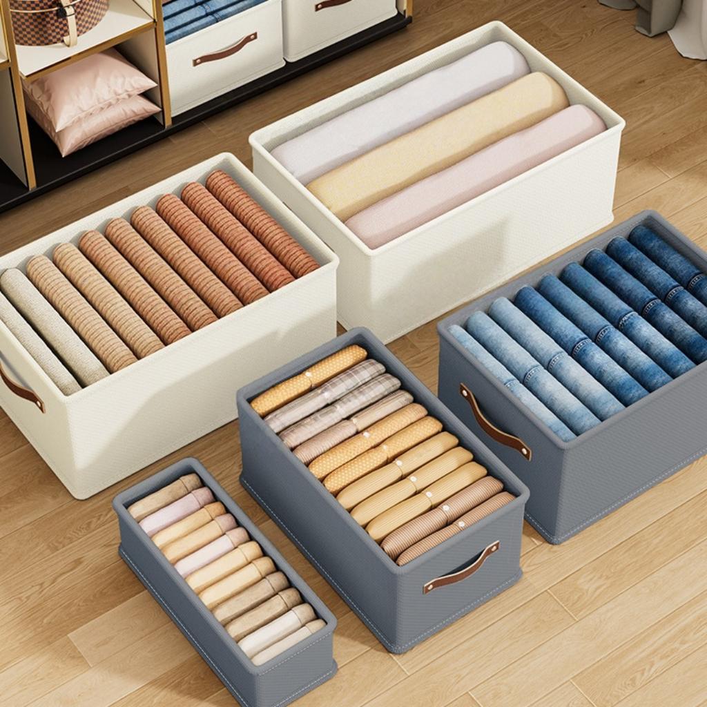 1PC Clothing and Toy Storage Box, Foldable Dustproof Storage Cabinet, Bedroom Odorless Storage Cabinet