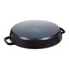 Staub Round Two Handed Frying Pan 34cm Black 40511-073