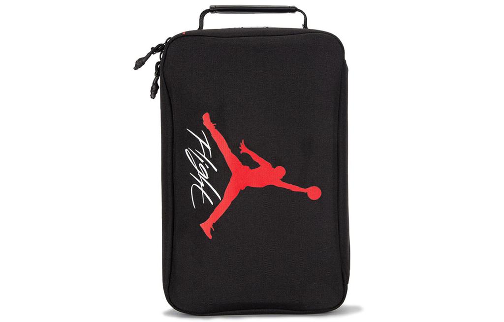 Jordan Canvas Shoe Box Bag, Handbag Unisex Black