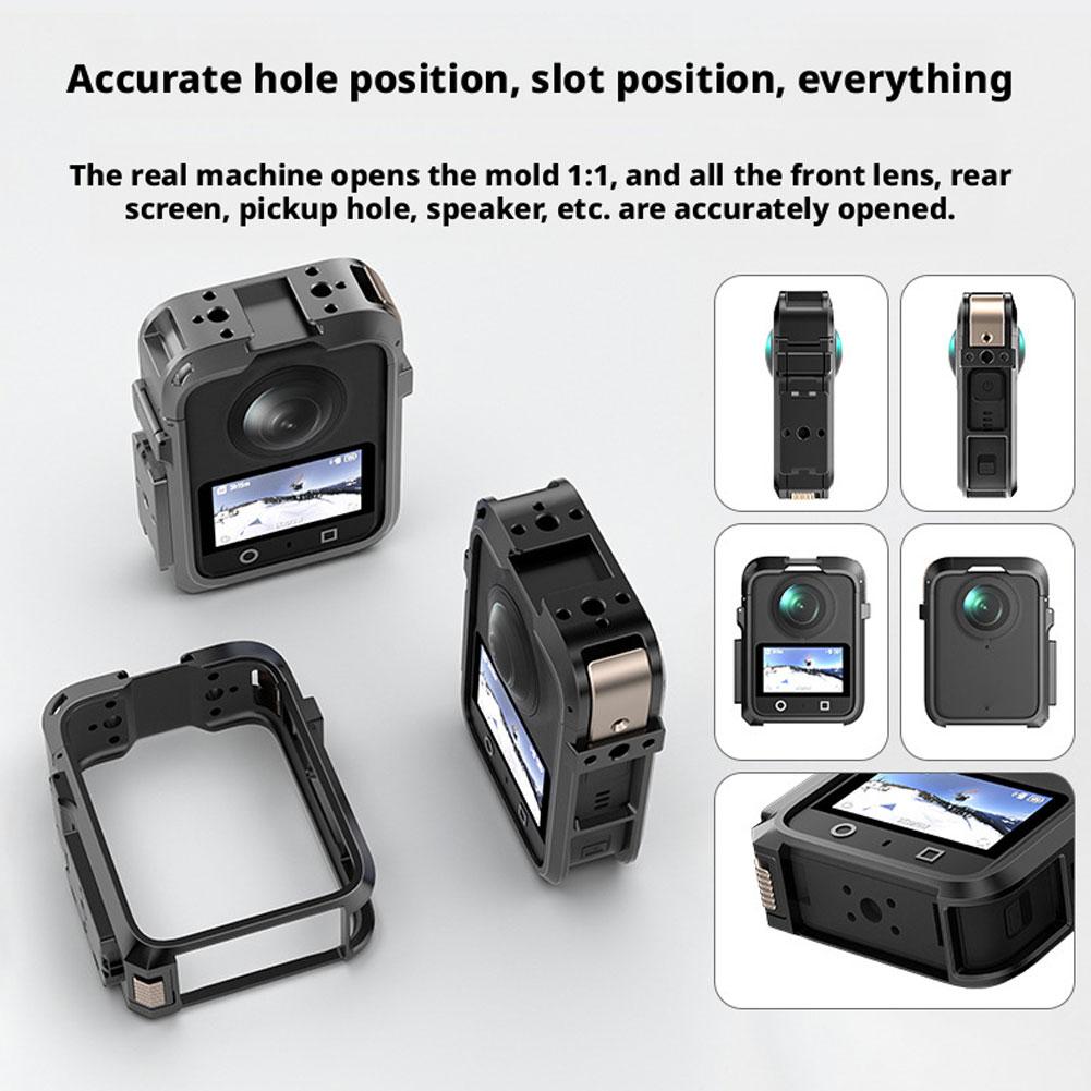 Ochranný rám z hliníkové slitiny Králičí klec Pro DJI OSMO360 Rozšiřující ochrana Kovový rám Příslušenství pro kameru