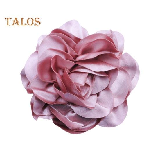 CPJJ 4 Pezzi Spilla Di Fiori,Spilla a Fiore Grande Da 5.5cm Spille In Tessuto Tinta Unita Grande Camelia Spille a Fiore Per Donne Accessori Di Abbigliamento Da Ballo Di Fine Anno