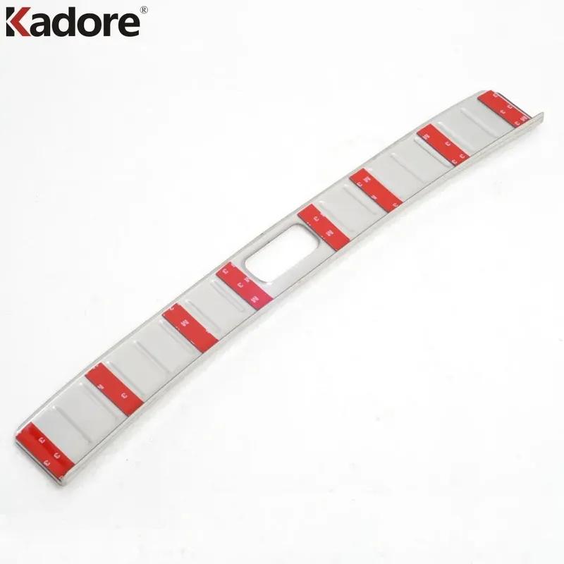 Rear Trunk Bumper Cover Trim For Nissan Versa Sedan 2012-2017 Stainless Steel Car Tailgate Door Sill Plate Guard Accessories