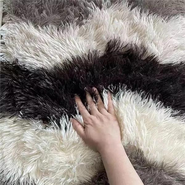 Ultra Soft Modern Area Rugs Shaggy Nursery Rug Home Room Plush Carpet Decor Plush Carpet Floor Mat Area Rug Fluffy