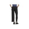 Adidas Lounge Wide Leg Knit Joggers Women Bottoms Black JJ3604