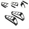 2Pcs Turn Signal Light Shields Front and Rear Sturdy Replacement Supplies Indicator Covers