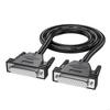 95AF DB25 Extension Cable 25Pin Male/Female Connectors Wire Line 26AWG Stable Data Transfer for Printers Aviation
