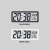 Digital Wall Clock Electronic Wall Mounted LCD Disply Clocks Multifunctional Temperature and Time Week Display Battery Powered