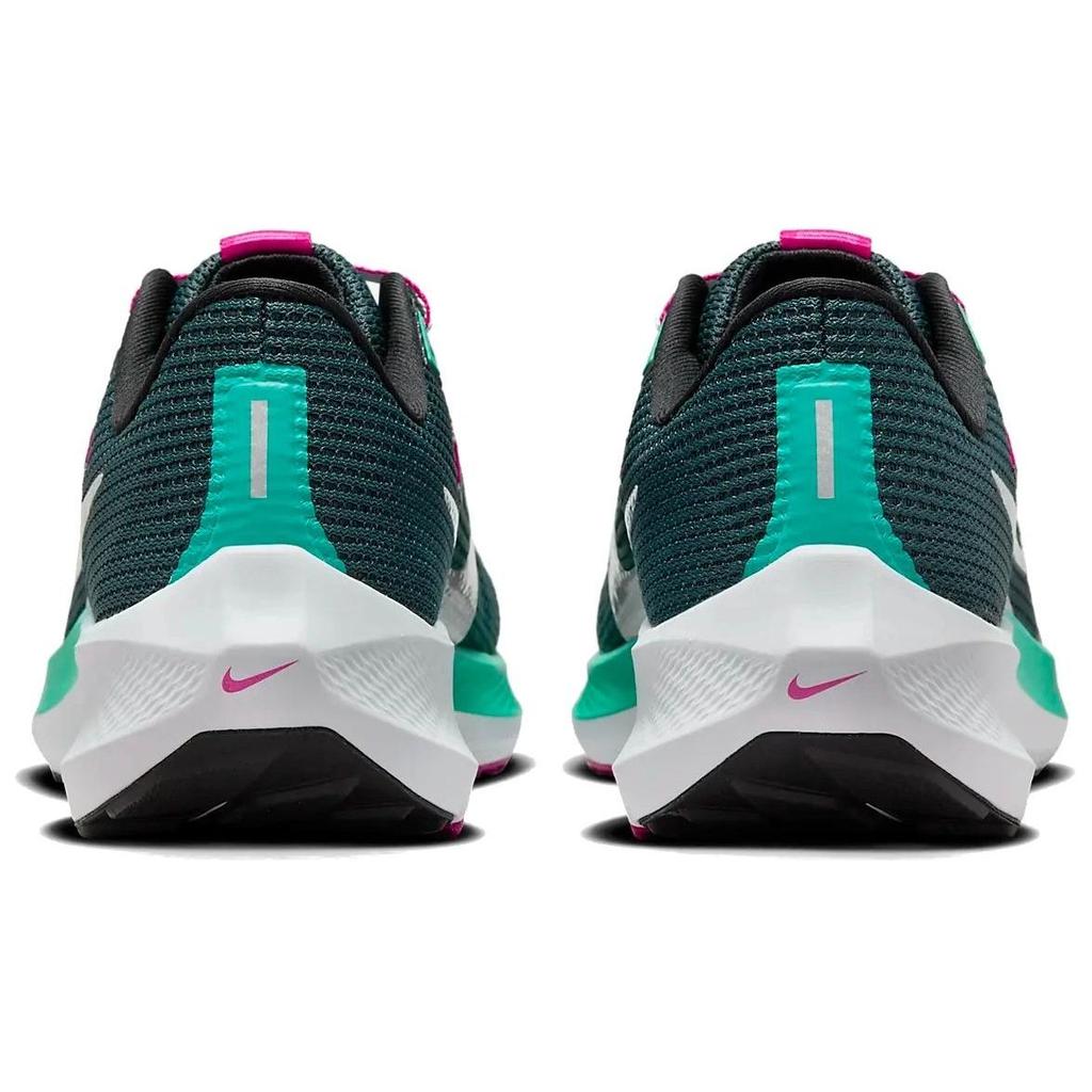 Nike Air Zoom Pegasus 40 Deep Jungle Women Sneakers Green Metallic-Silver Black DV3854-301