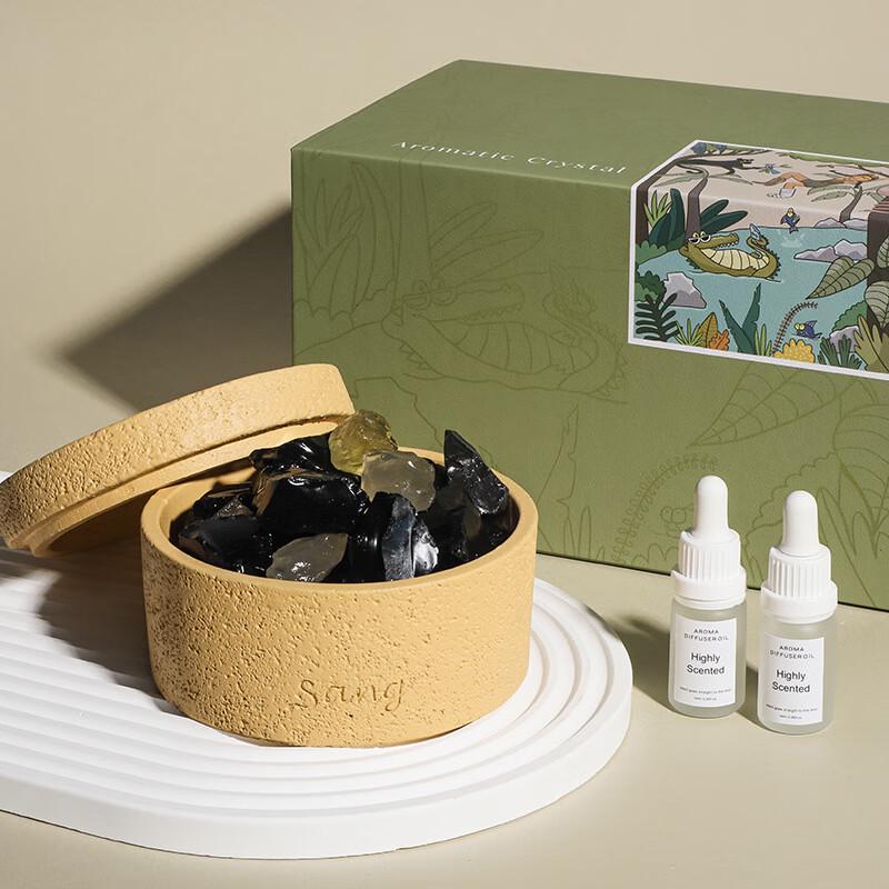 Lilang Natural Crystal Aroma Diffuser Stone Set