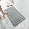 Bathroom Mat Bath Non-slip Carpets In Wash Basin Bathtub Side Floor Rug Shower Room Doormat Memory Foam 3D Pad