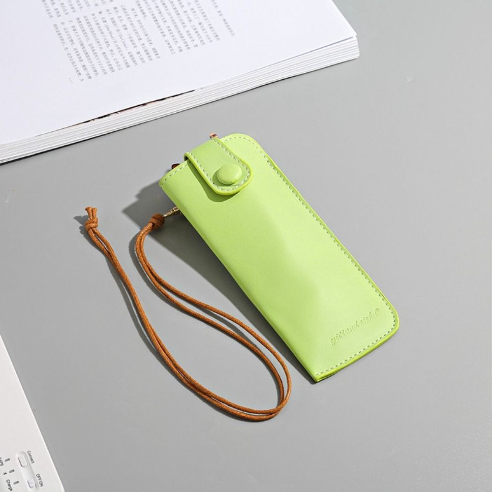 Trwałe skórzane etui Saszetka Etui na okulary Jednokolorowe Pudełko ochronne Saszetka na okulary przeciwsłoneczne