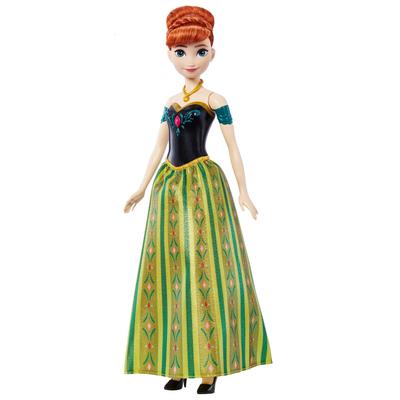 Mattel Disney Die Eiskönigin Anna Singende Puppe Zum ersten Mal überhaupt Modell JFH88
