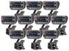 Polyphonic Clip-on Tuner for Bass, AW-OTB-POLY, Set of 10