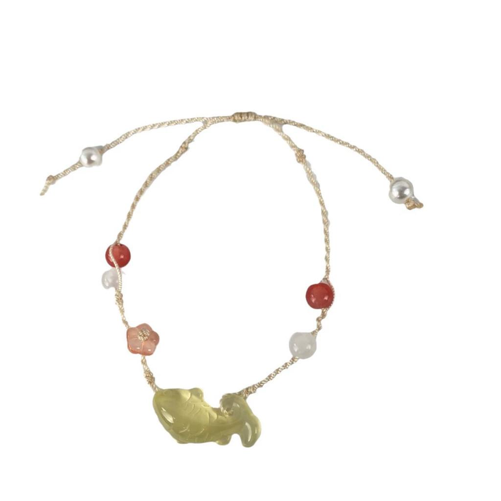 Stylish Vintage Koi Beaded Bracelet For Women Unique Bohemian Handcrafted Fashion Jewelry