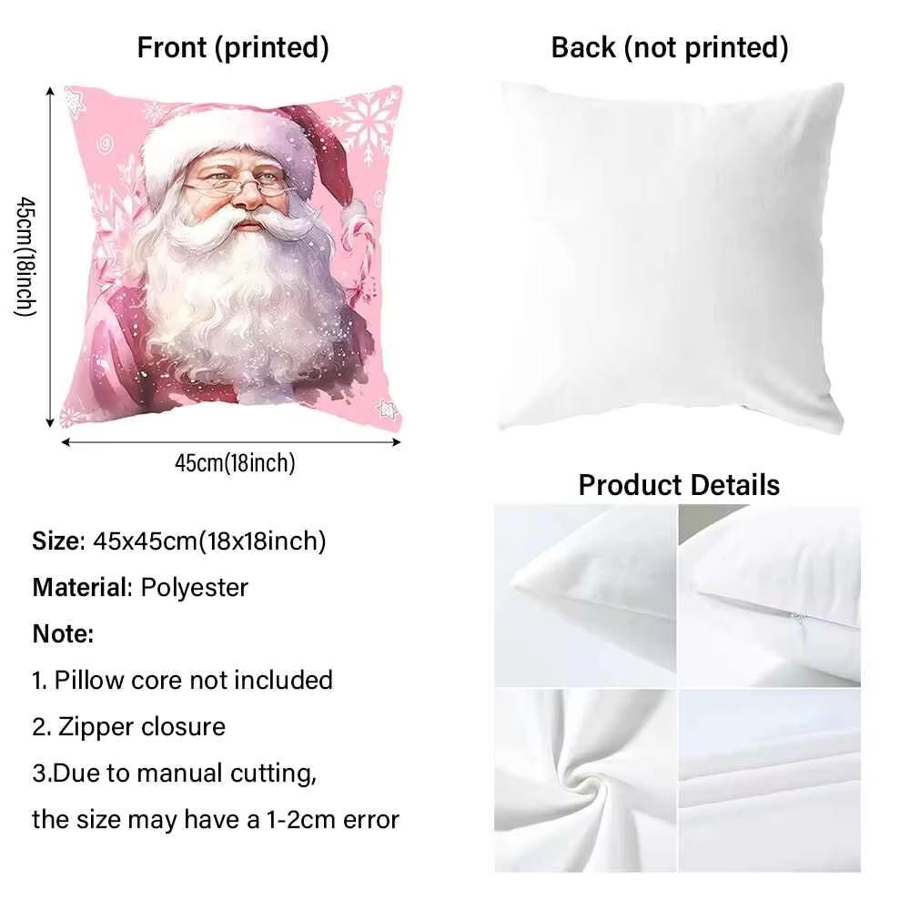 Adorable Kitten In Hoodie Cushion Cover: Soft & Charming Home Decoration Pillowcase For Sofa, 2D Print, 1 Piece