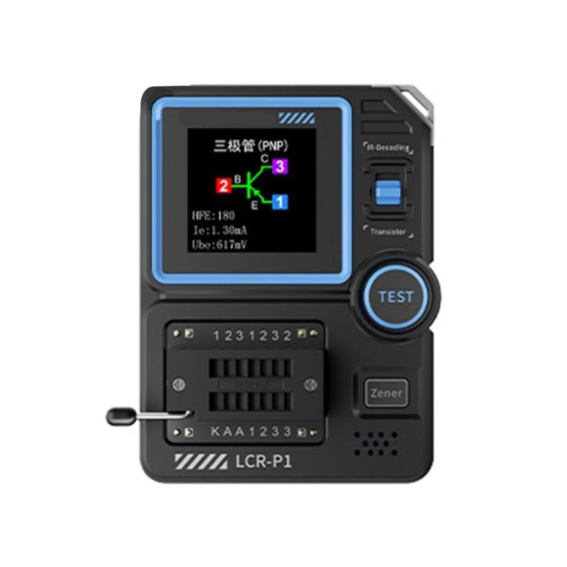 

Multifunction Transistor Testing Device Precisions Transistor Tester for Accurate Parameters Auto Component Recognition 1
