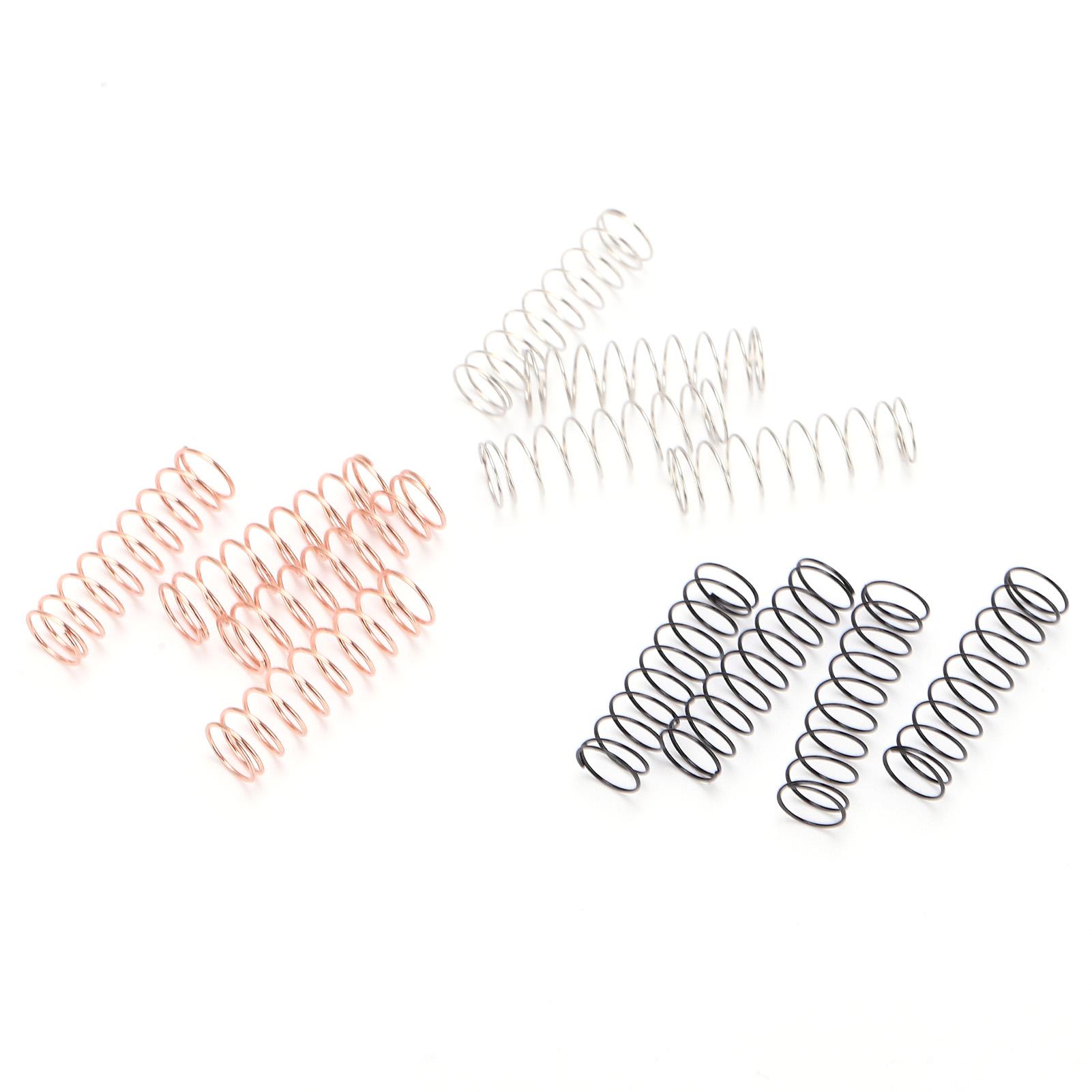 

12pcs RC Shock Absorbers 3 Hardness Durable Shock Absorption RC Accessories for Axial SCX24 124