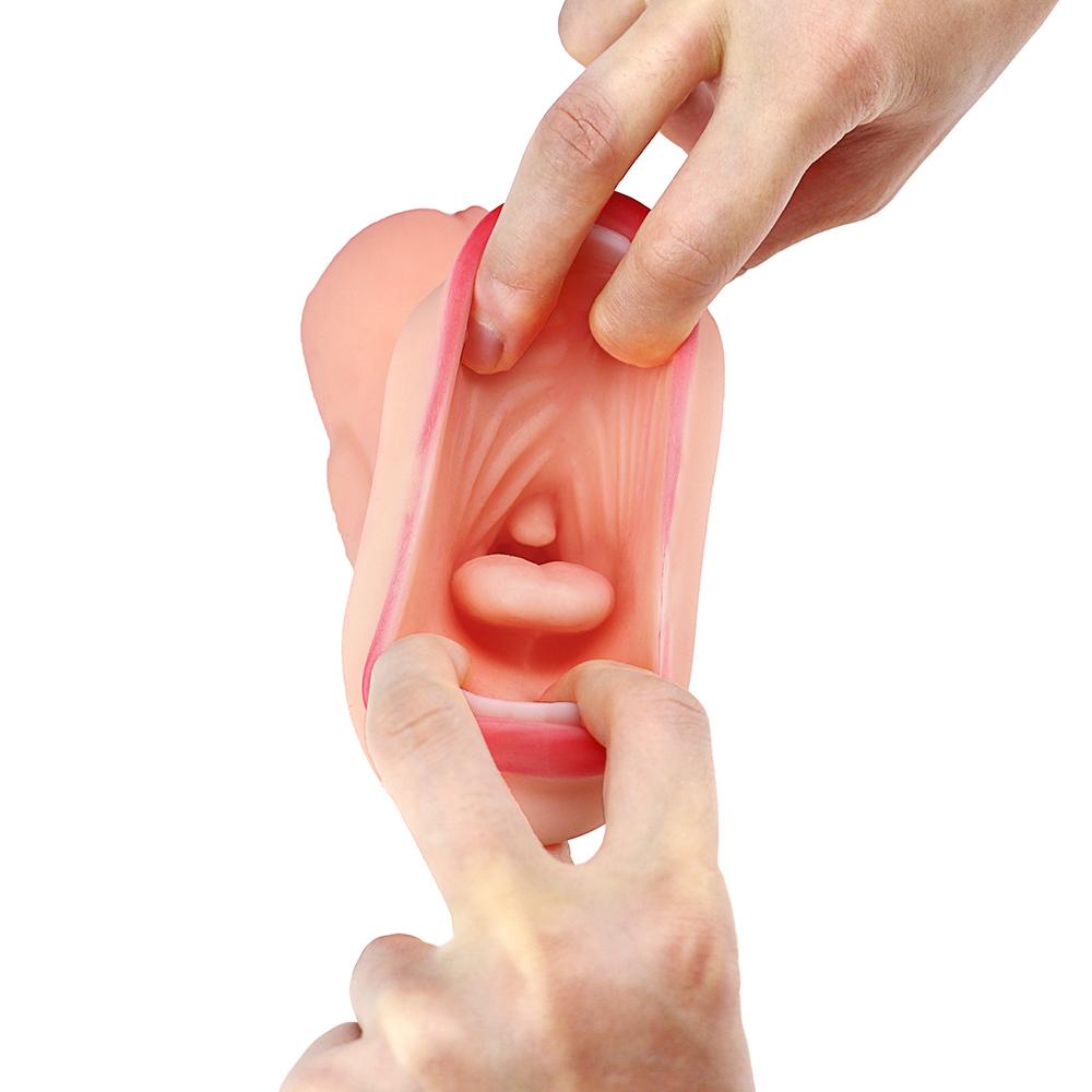 Male Masturbator Realistic Vagina Anal Silicone Soft Tight Pussy Erotic Adult Toys Penis Sex Toys For Men Masturbatings Machine