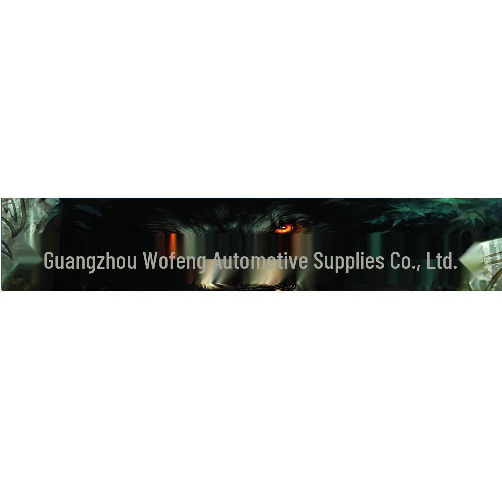 A194 3D Katzenaugen Stereoskopischer Auto Windschutzscheiben- und Heckscheiben-Sonnenschutzaufkleber