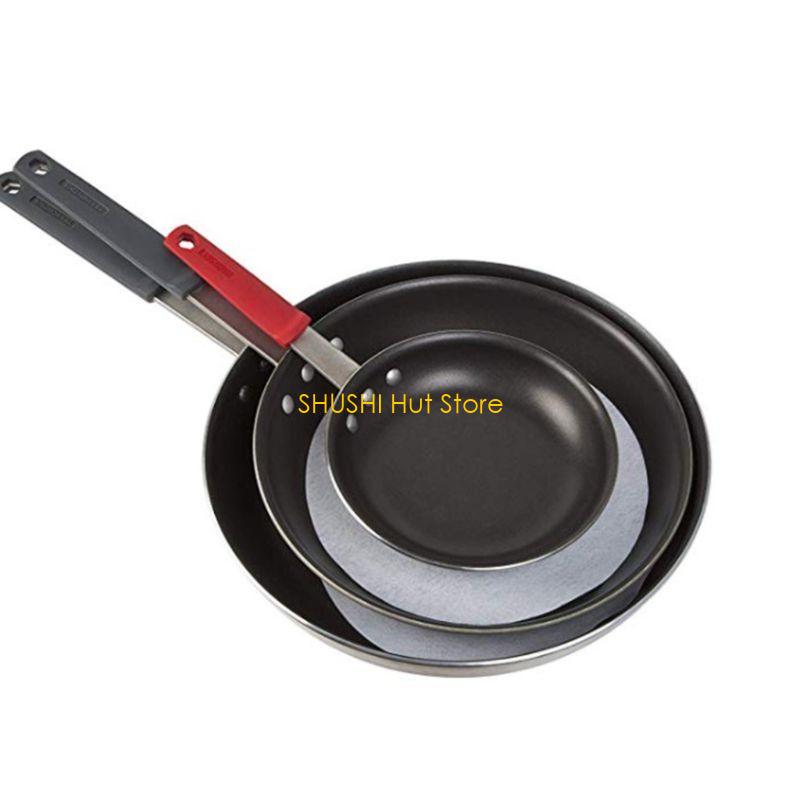 Set of 24 Soft Felt Plate Dividers 3 Sizes Pan Separator Pads Cookware Bakeware D57B