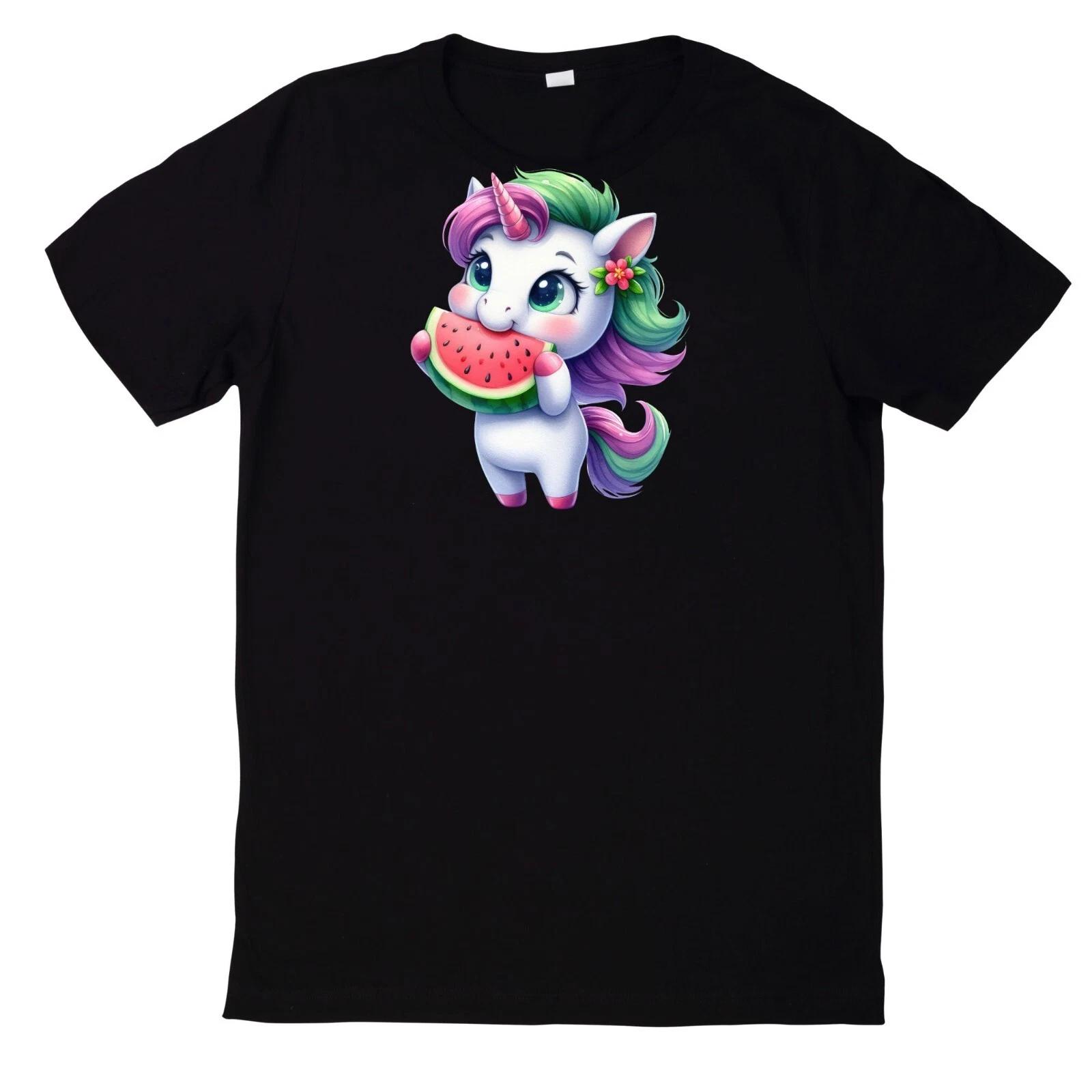 T-Shirt Lustiges Einhorn in der Poolparty Motiv Baumwolle XS