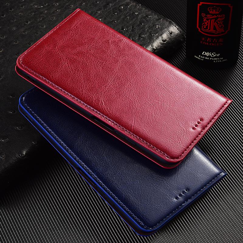 Crazy Horse Genuine Leather Case For Xiaomi Mi 8 9 10 10S 10T 11 11T 12 12T 13 13T 14 15 15S Pro Lite UItra Flip Cover Cases
