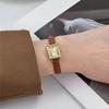 Roman Retro Small Exquisite Square Student Watch Women'S Simple Temperament Belt Quartz Watch