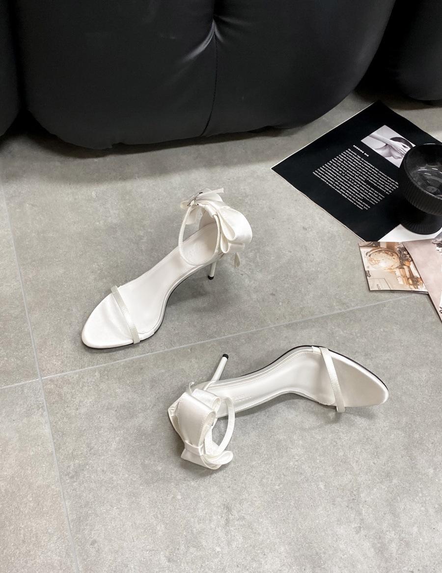 

Internet celebrities super hot word with sandals women s summer wear 2025 new sexy stiletto high heels open-toed Roman sandals 37 абрикосовий