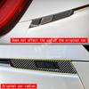For Toyota voxy noah 90 Series   2024 ABS chrome carbonfiber  Rear tailgate lift control switch board decorative strip