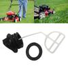 2 Pcs/set Chain Saw Gas for Tank Fuel Oil Cap Bottle Cap Black Fuel for Tank Cap Repalcement for 5200 4500 5800 45cc 52c
