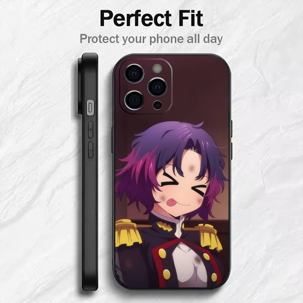

C-Chain Soldier Phone Case For iPhone17,16,15,14,13,12 Plus,Max Soft Silicone Black Cover iPhone14