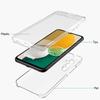Skal för Samsung A04s - 360 Stötsäkert Heltäckande Transparent Skal
