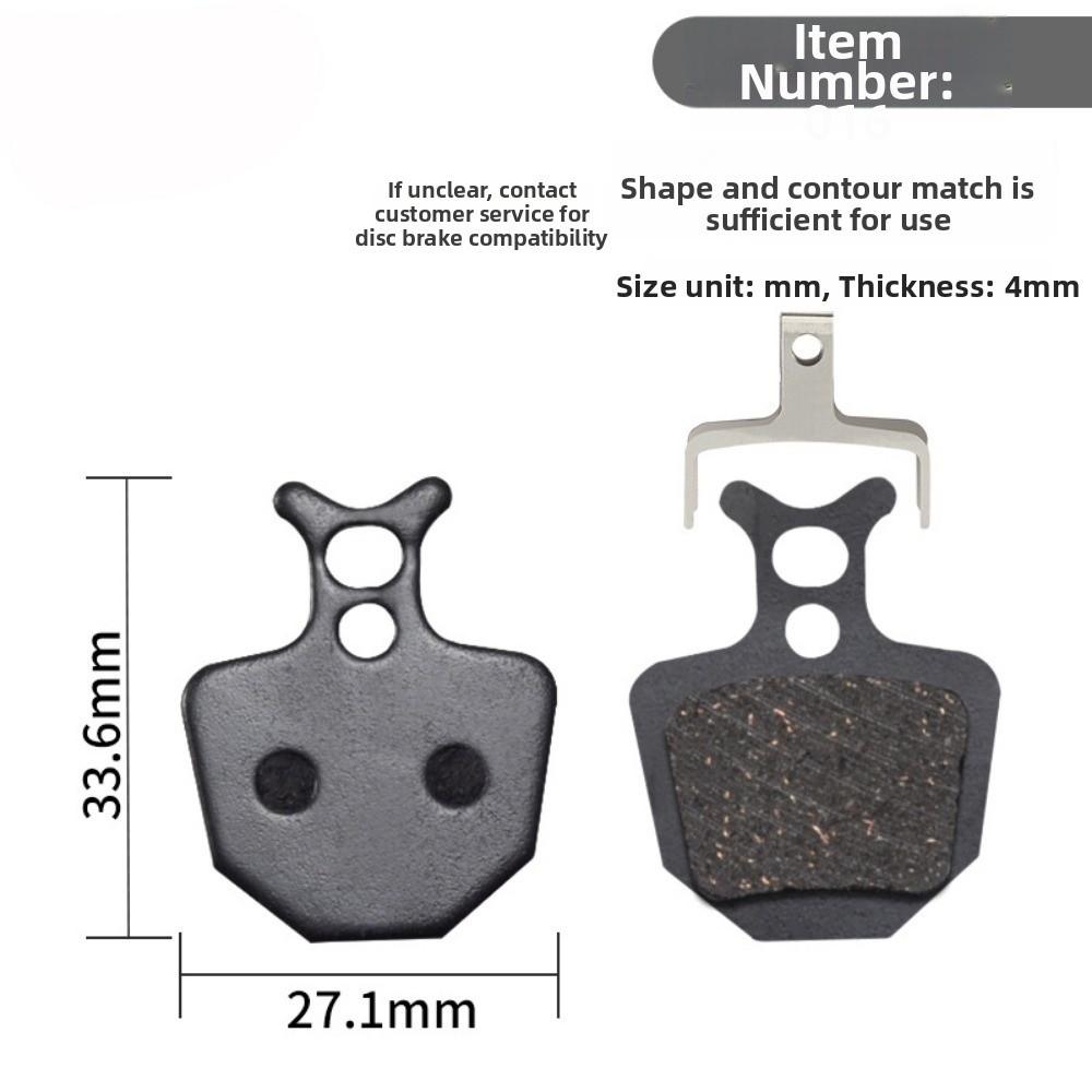 Multi-style Bike Brake Pads Pair Universal Riding Accessories for MTB Mountain Bicycle