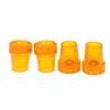 4 Pieces 22mm Durable Rubber Anti-Slid Heavy Duty Canes Replacement Tips for Walking Stick Crutches End