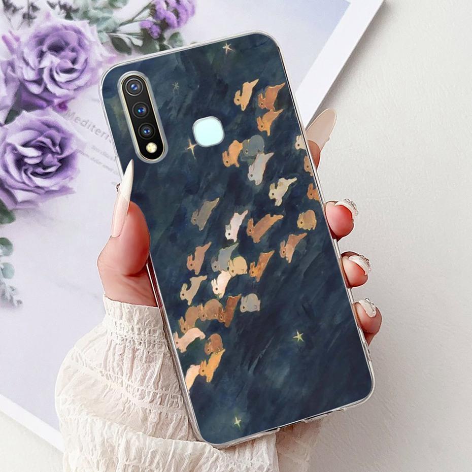 New Design Phone Case For Vivo 1915 Y19 Y5s Clear TPU Slim Back Cover For Vivo Y19 Y5s 1915 Soft Silicone Cases