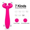 3 Motors Dildo Vibrator Anal Vagina Double Penetration Clitoris Penis Stimulator Sex Toys