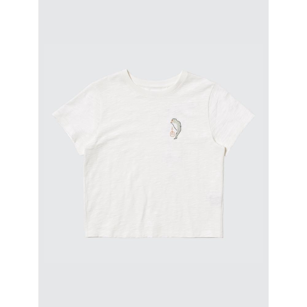 Uniqlo Japan Japanese Pattern  Animals  Ut Short Length