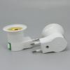 220V US AU EU UK E27 Lamp Socket Adapter with On/off Switch Plastic Standard Screw-in Socket Outlet Converter Bulbs Home