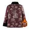 Winter padded jacket velvet padded jacket old lady jacket thickened padded jacket to keep warm