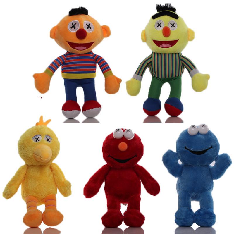Sesame Street Elmo Ernie Bert Big Bird Personaggio dei Cartoni Animati Peluche e Ciondolo per Regalo e Esposizione