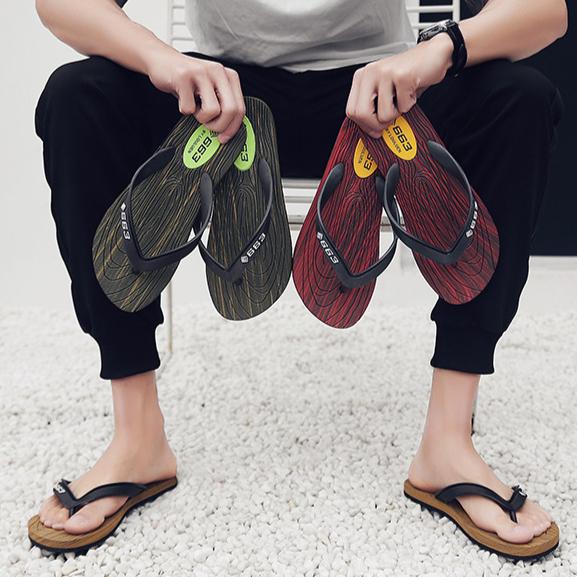 New Style Flip Flops for Men In Summer, Anti Slip Clip on Beach Slippers for Men, EVA Sandals for Outdoor Use