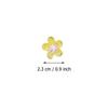 5pcs Flower Blossom Sakura Refrigerator Magnets Home Decor Arts Accessory Cute Fridge Magnetic Whiteboard Message Note Sticker