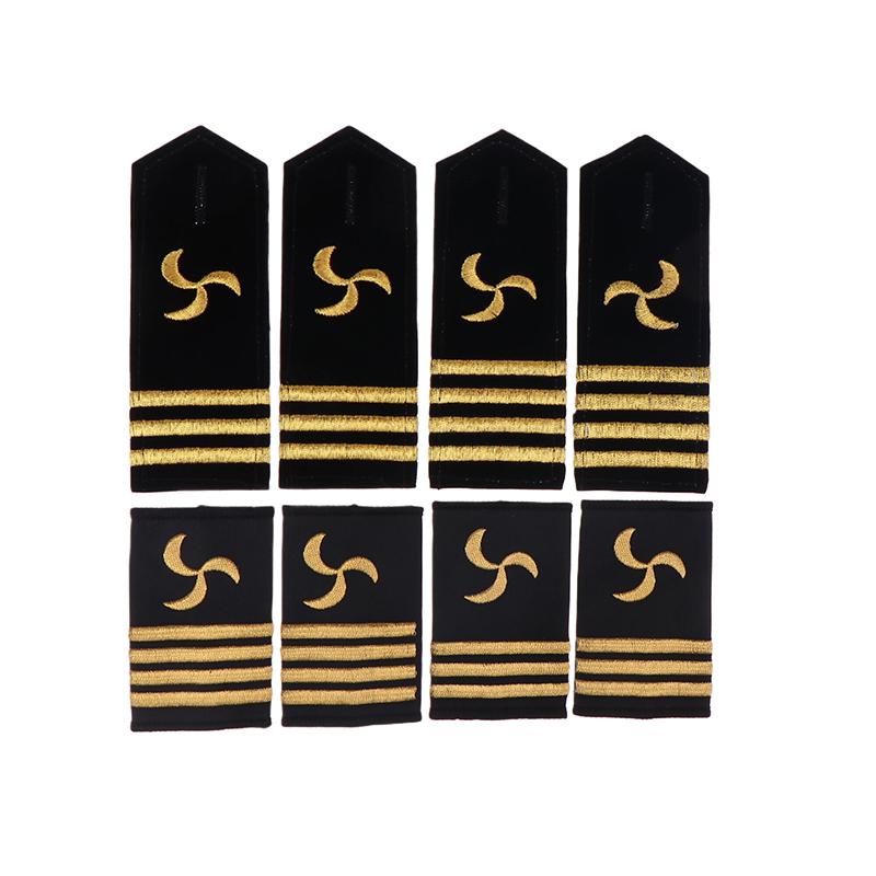 1 pár Ozdoba na oblečení Epolety Nárameníky Námořník Řemeslné Ramenní nášivky DIY Oblečení Dekor Doplňky