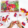 Yoshiritsu LaQ Dinosaur World Tyrannosaurus Building Set Educational Toy for Kids
