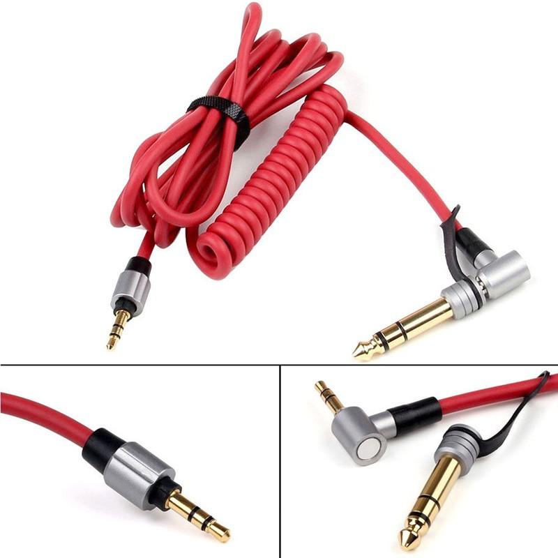 Up to 1.5m 3.5mm Audio Aux Cable 1pc Cord For Beats PRO DETOX Headphone